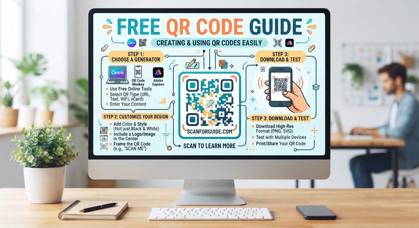Free QR Code Guide - PetaQR